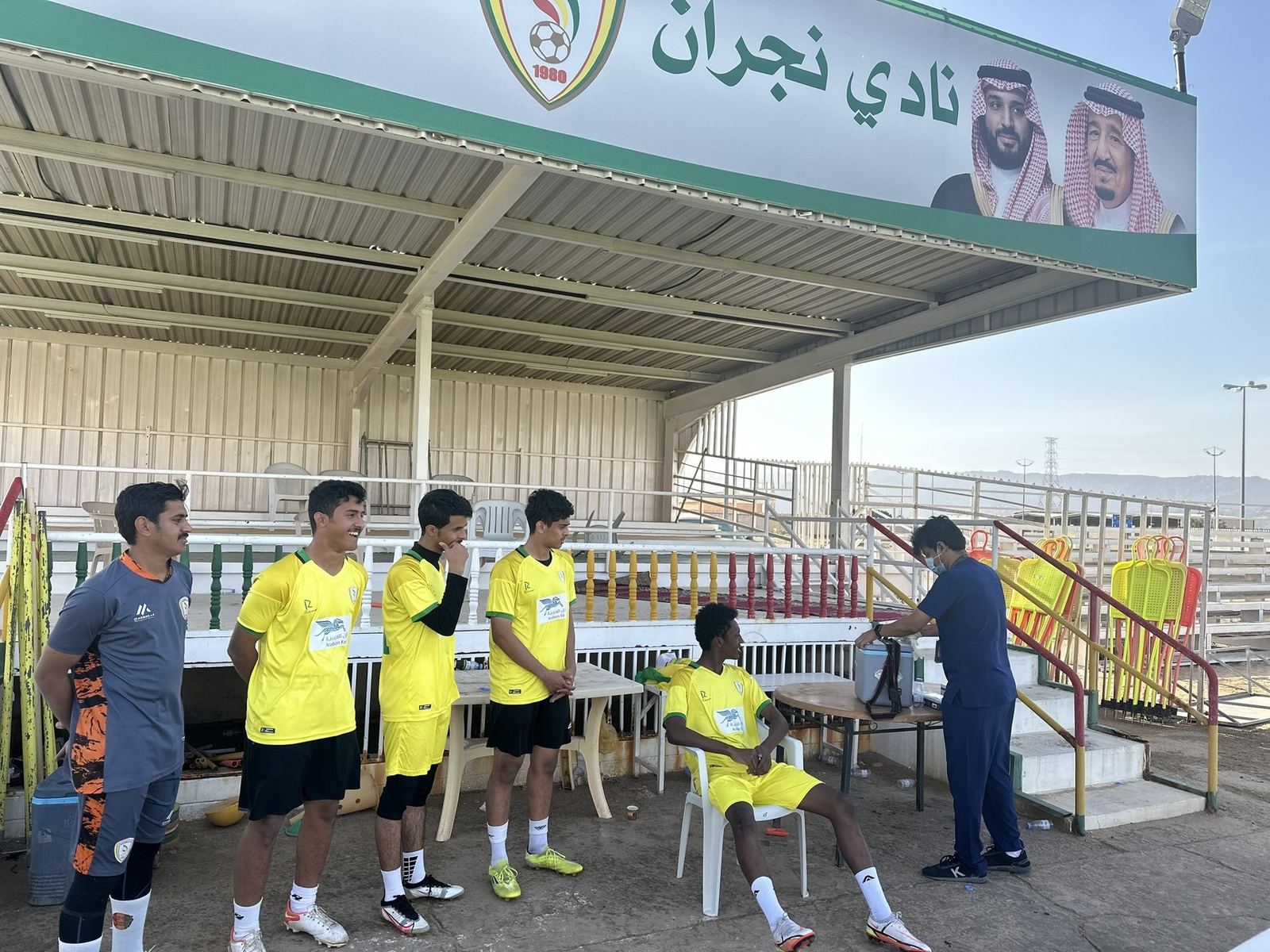 حملة تطعيم انفلونزا لمنسوبي النادي